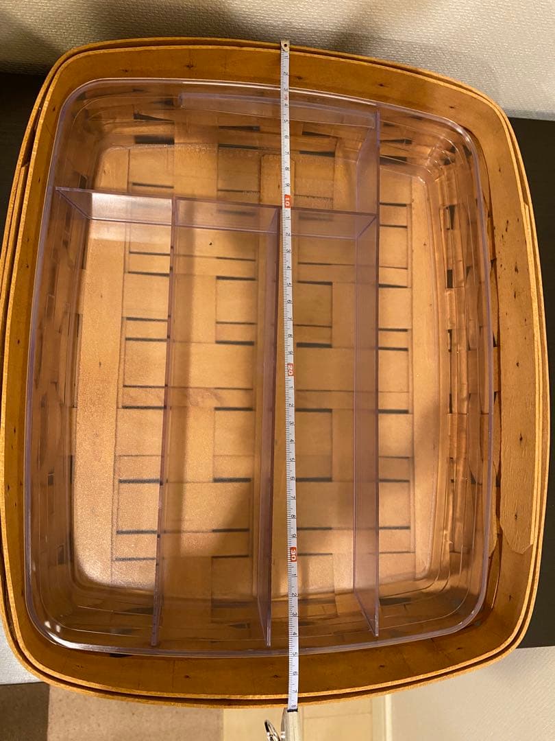 ロンガーバーガー　2段バスケット アイアンフレーム付き