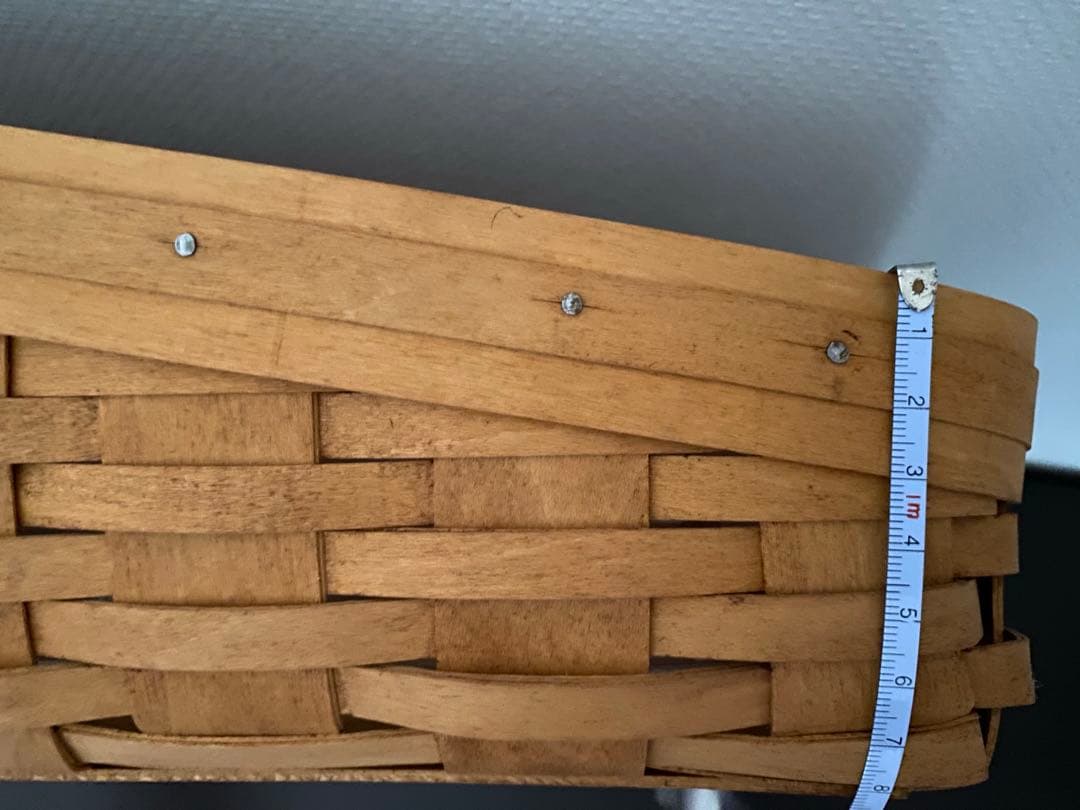 ロンガーバーガー　2段バスケット アイアンフレーム付き