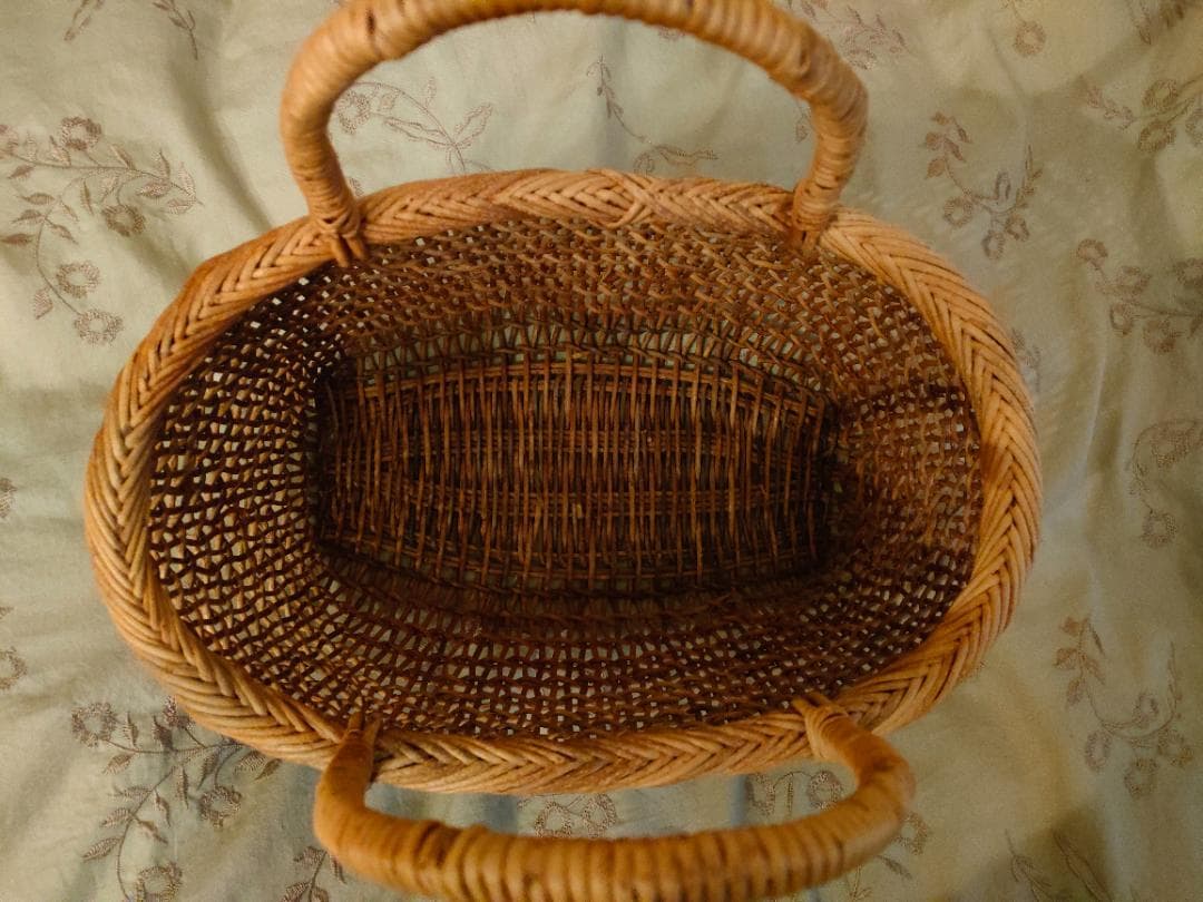 あけびかご　あけび籠バック　こだし編み