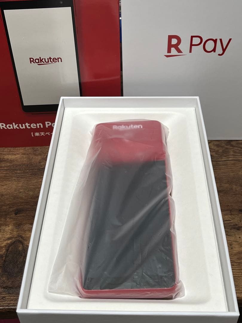 美品　Rakuten 決済端末 楽天ペイターミナルレッド