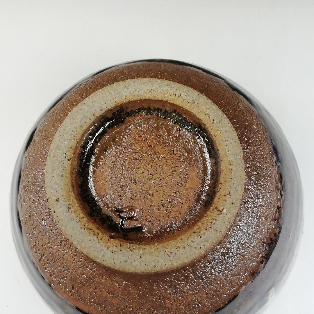 Ｔ４８７　茶碗　『唐津　茶碗』『日在窯　鶴田豊己 作』　共箱　抹茶碗　茶道具