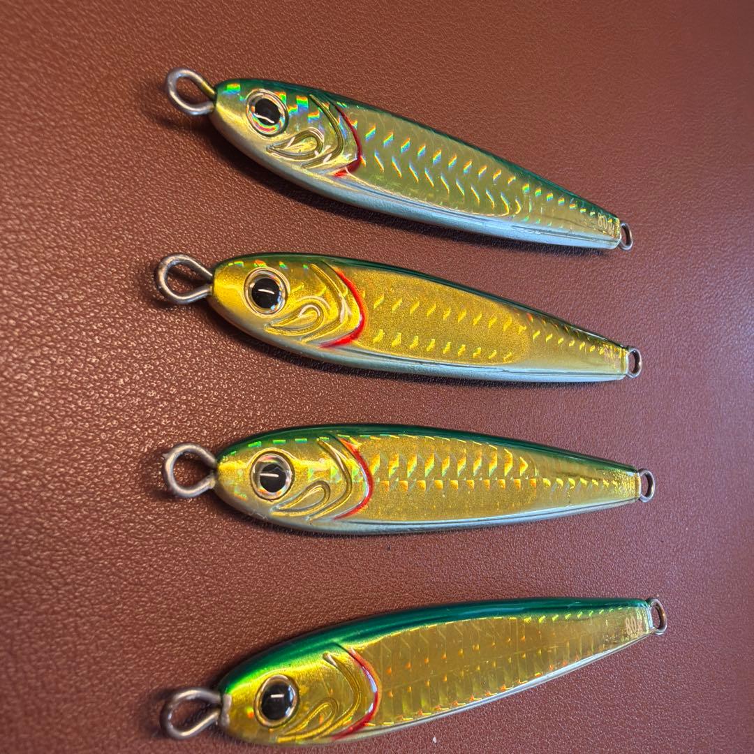 TG ベイト 80g 緑金 4本セット