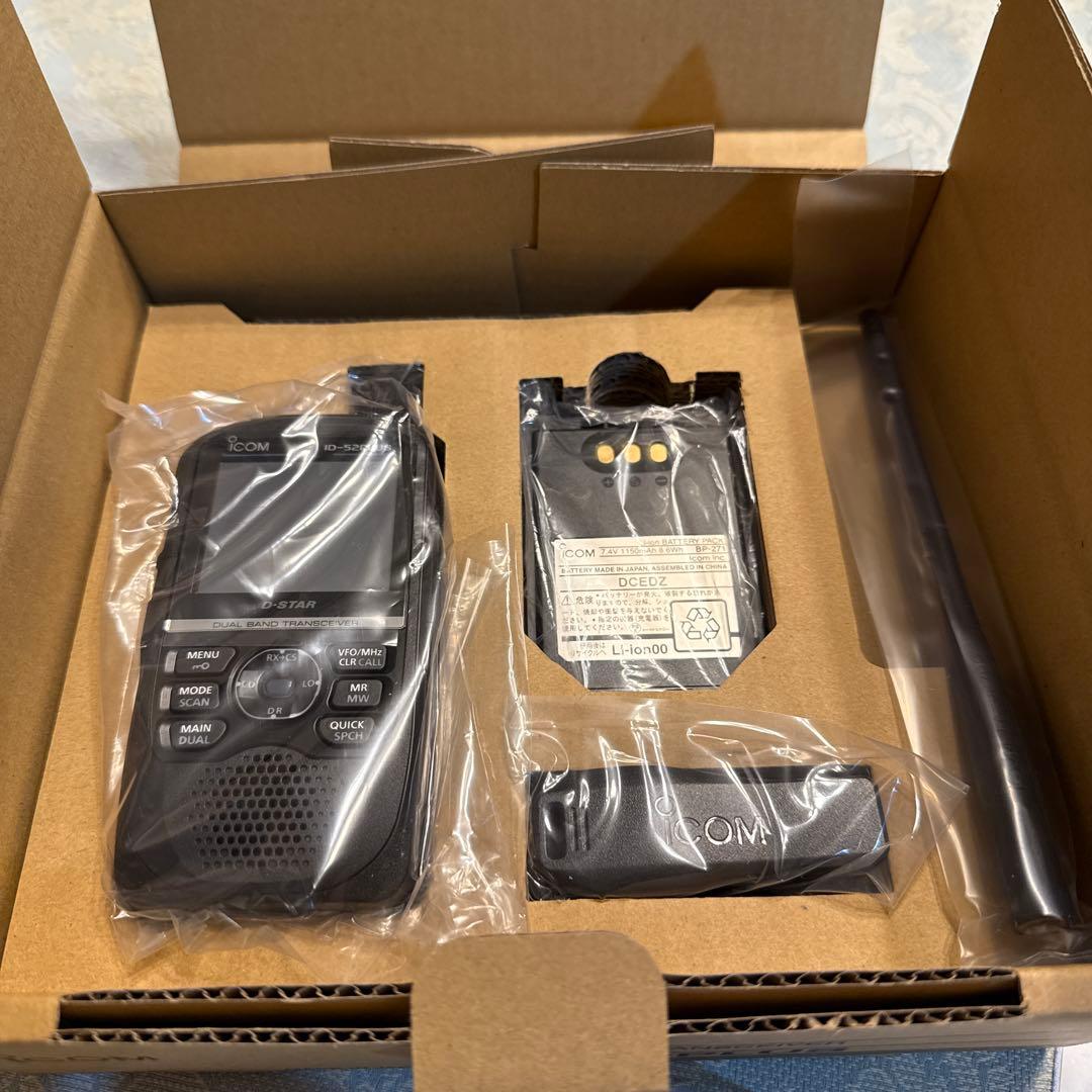 【新品・未使用】 ICOM ID-52PLUS ・HM-186LS