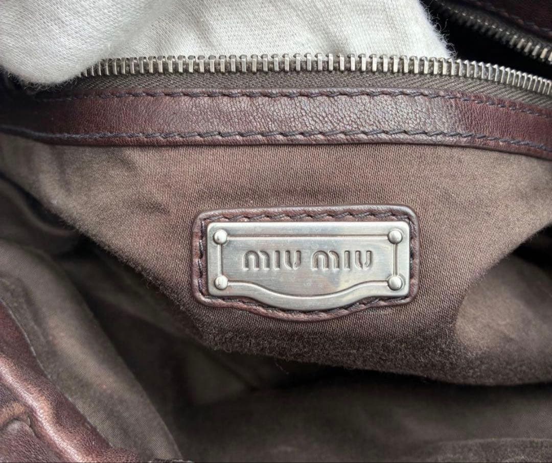 バッグ archives miumiu Vitello Lux bag 2way