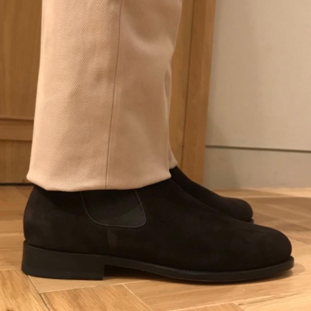 【新品未使用】POLPETTAポルペッタ スウェード サイドゴアブーツ