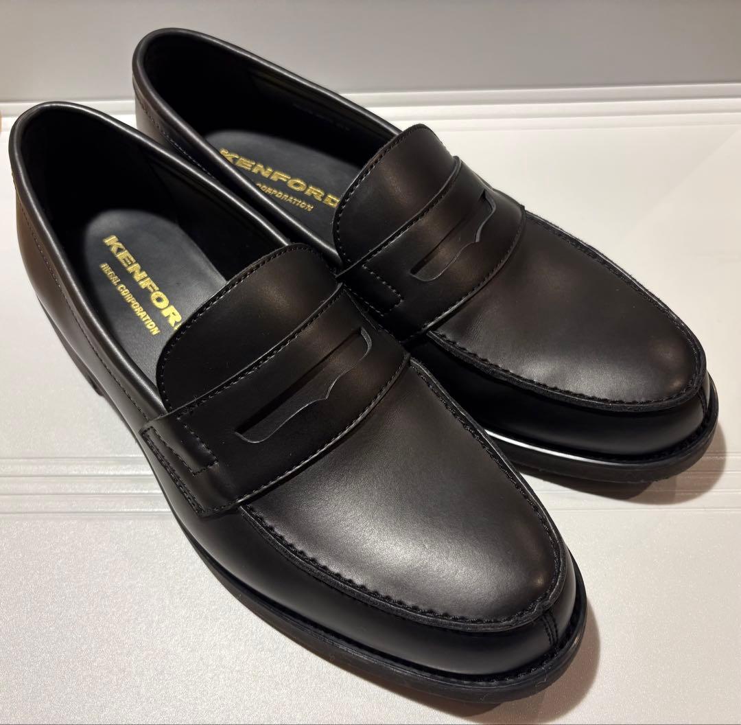 【美品】KENFORD ケンフォード　 ローファー【25.5】ブラック
