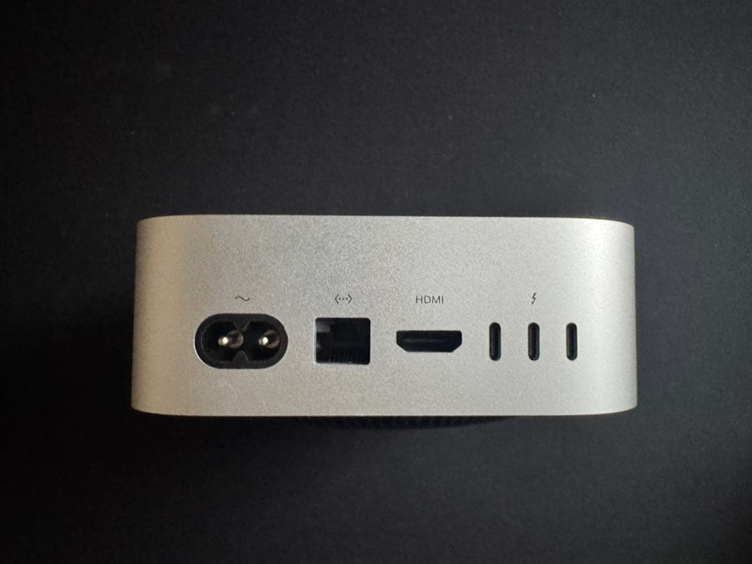 apple MacminiM4 (2024年最新モデル)