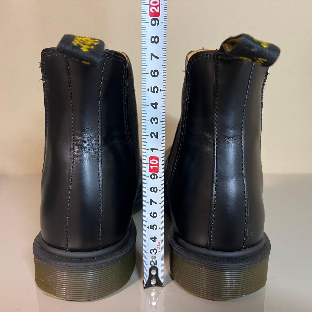 【美品】ドクターマーチン サイドゴアブーツ 2976 UK7 ブラック 箱付き