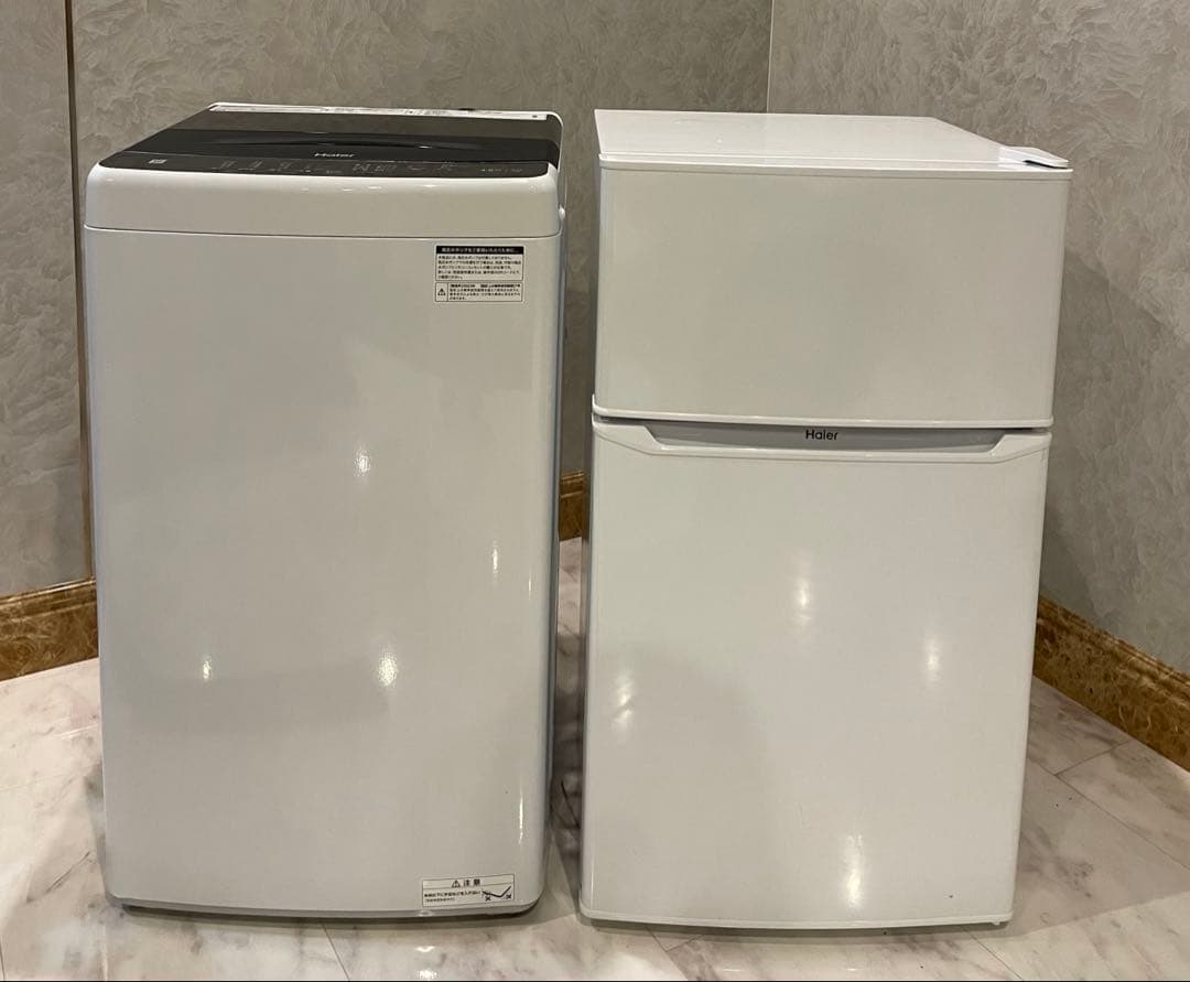 ⭐️配送無料⭐️ Haier 2点 冷蔵庫/洗濯機 2023年製 一人暮らしセット
