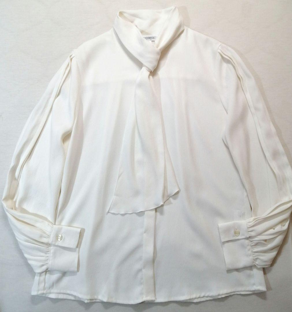 【ミッキー】ナラカミーチェ♦️セレモニー✨無地ボウタイ風ブラウス