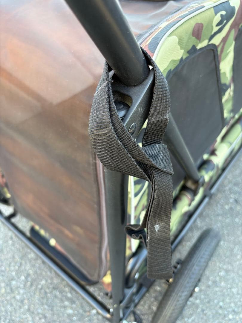 エアバギー キャリッジ 台車・ルーフ カモフラージュ ペットカート