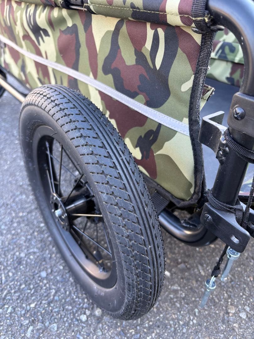 エアバギー キャリッジ 台車・ルーフ カモフラージュ ペットカート