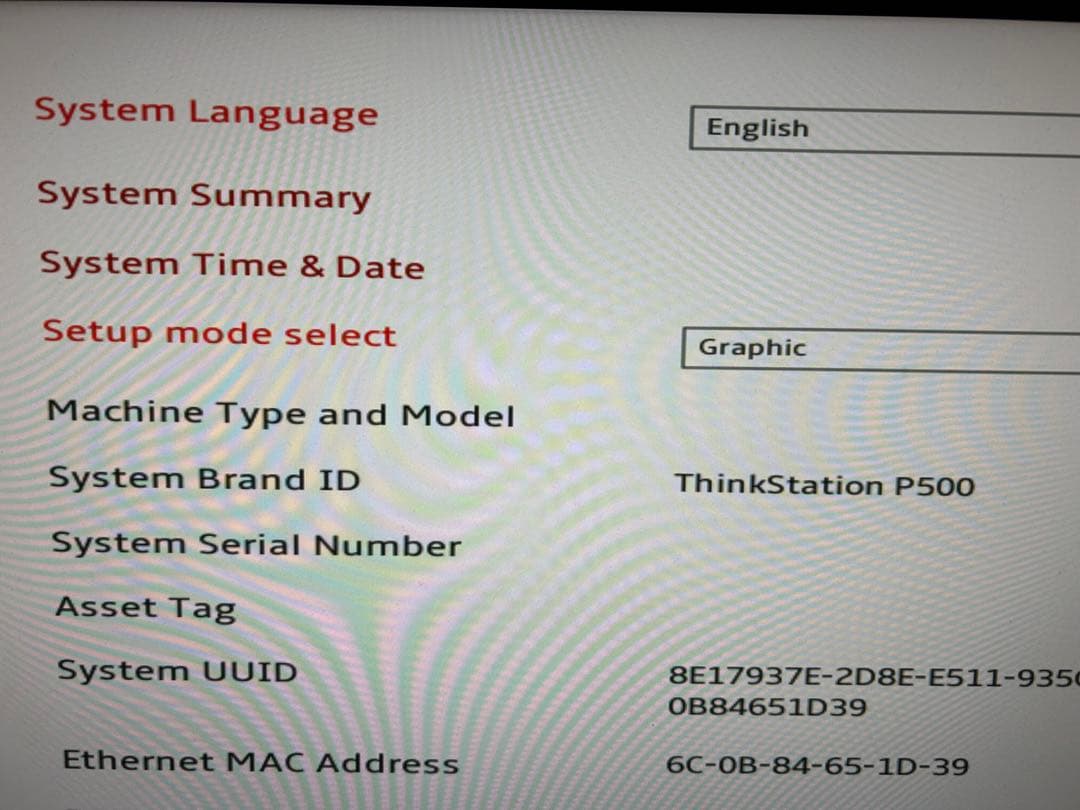 ベアボーン Lenovo ThinkStation P500 E5-1650v3