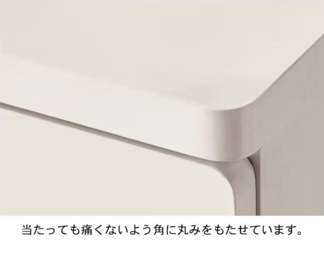 〇ベルメゾン 角に丸みをつけたサニタリーキャビネット 千趣会