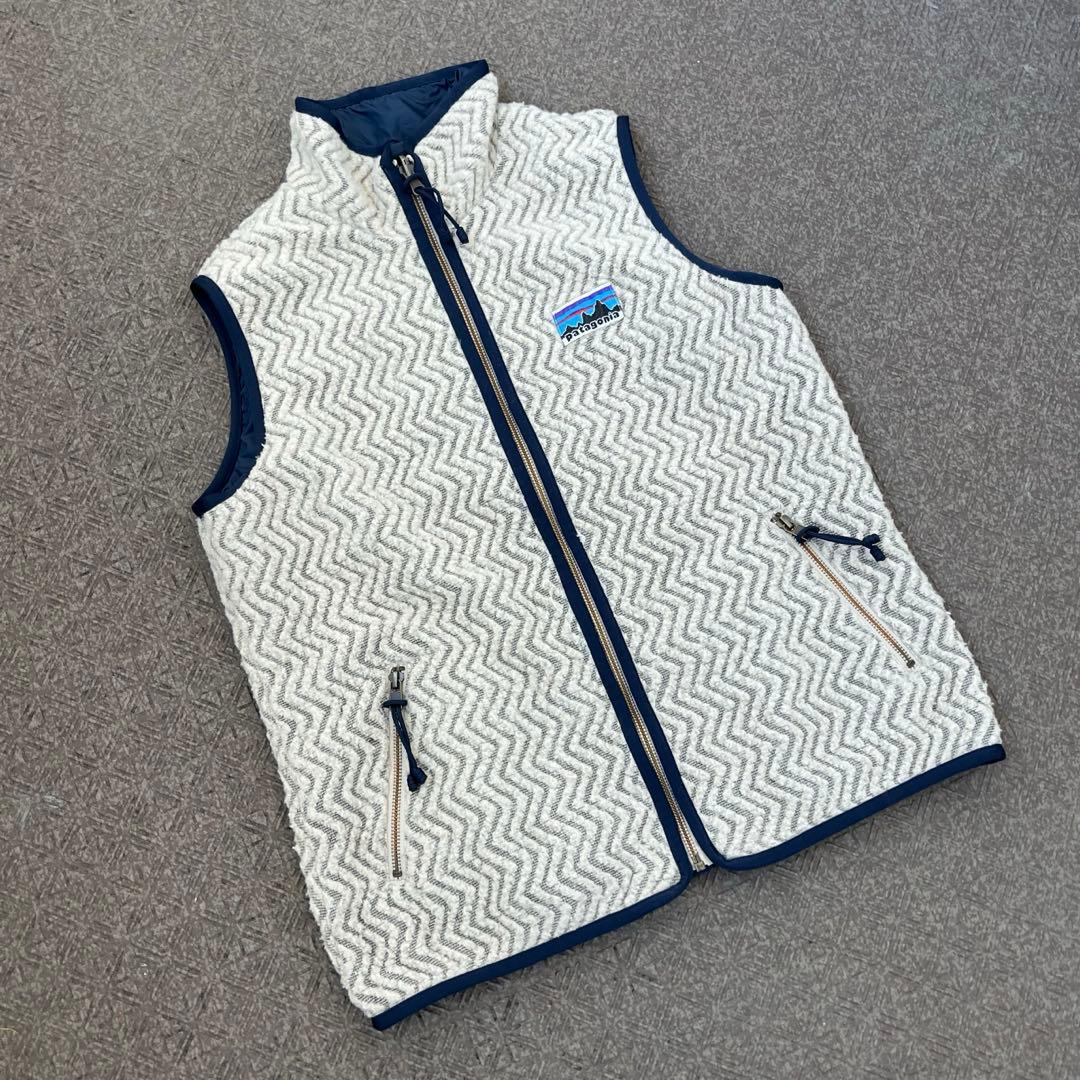 激レア パタゴニア patagonia ウーリー リバーシブル ベスト M