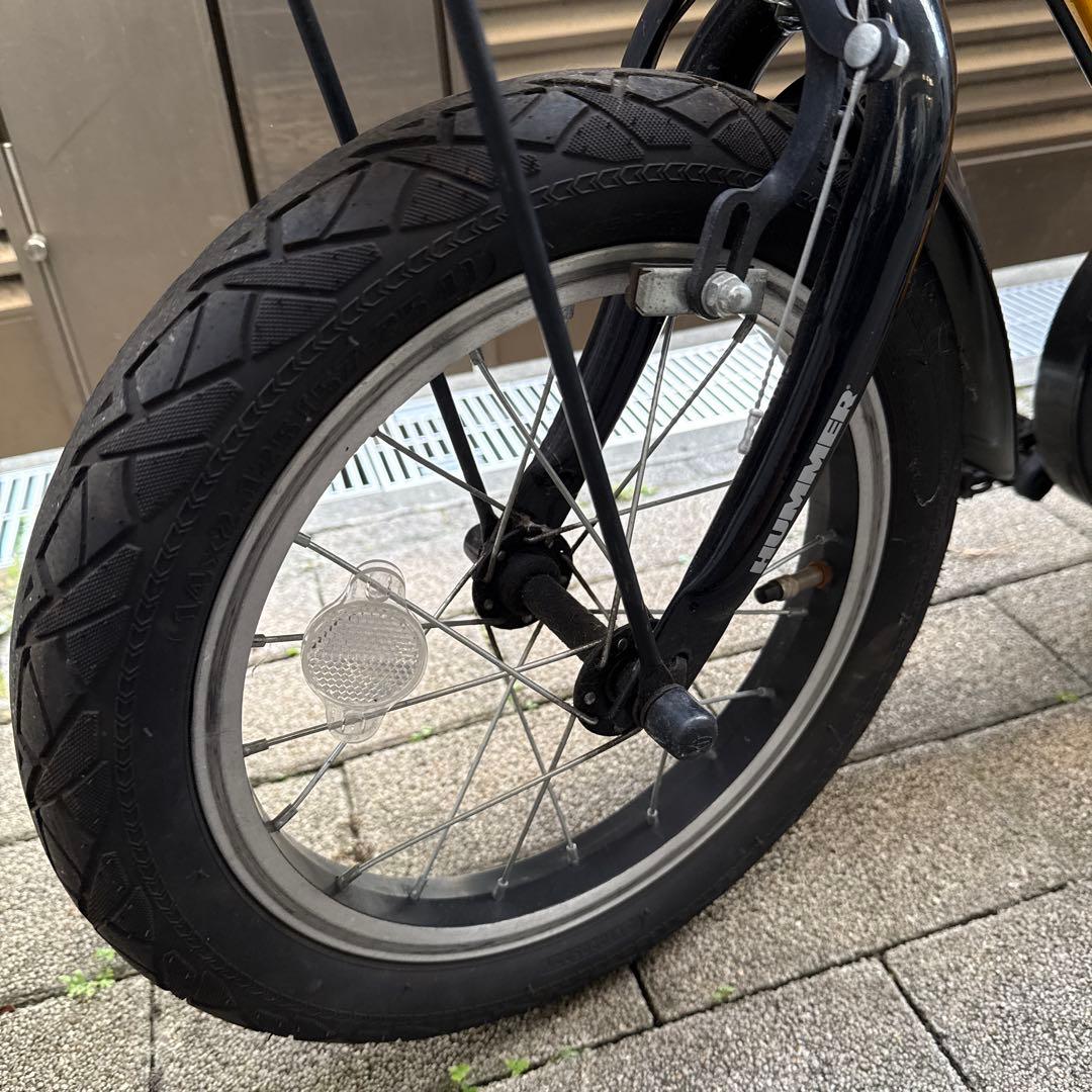 HUMMER ハマー 自転車 14インチ 補助輪付き
