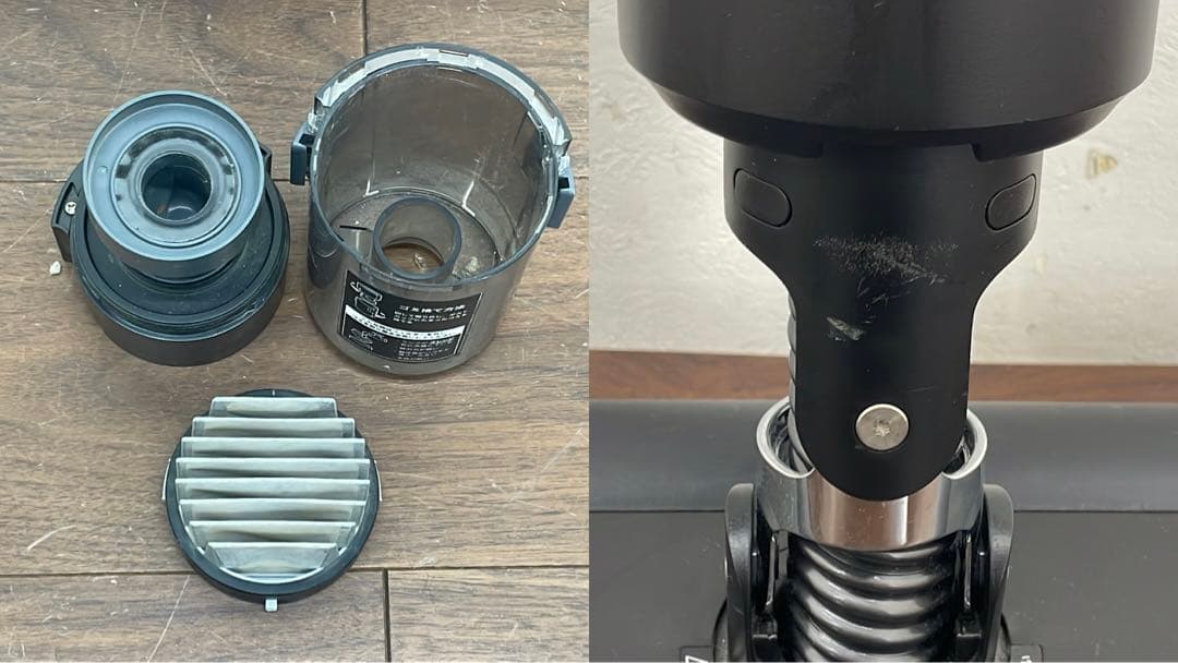 EIK10 バルミューダ ザ・クリーナー C01A-BK 掃除機 動作確認済み