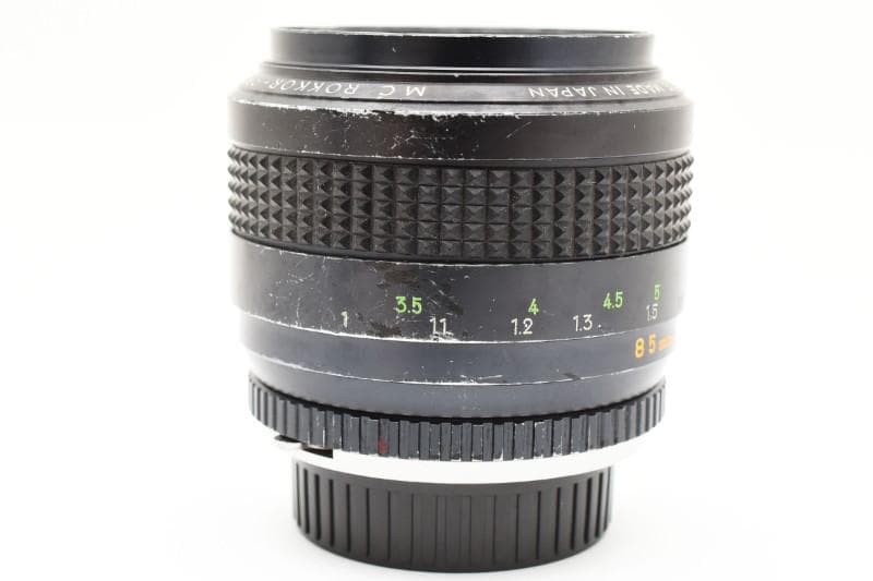 Minolta MC ROKKOR-PF 85mm f/1.7（整備品）