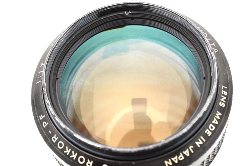Minolta MC ROKKOR-PF 85mm f/1.7（整備品）