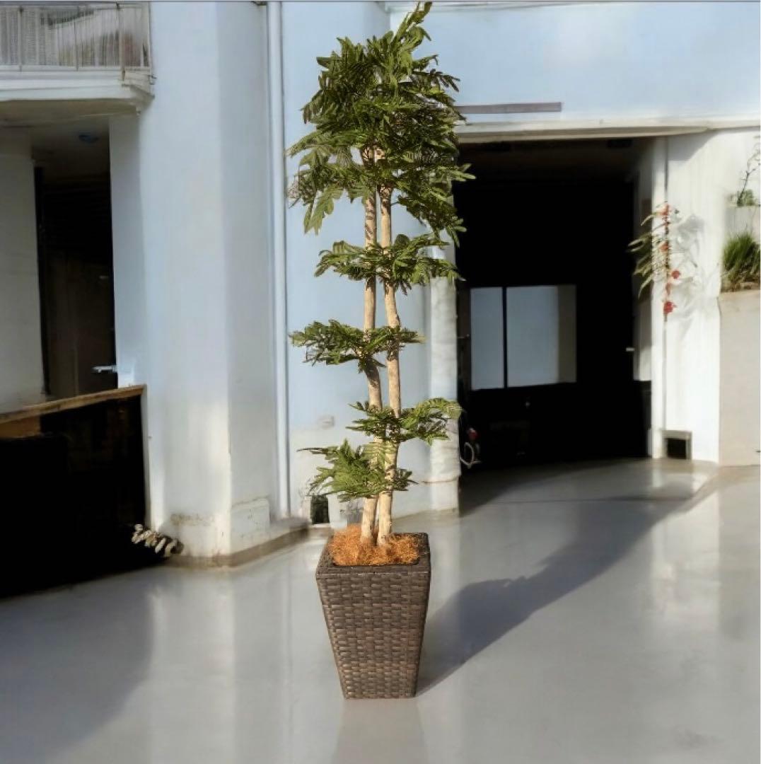 光触媒　人工観葉植物　ウォールグリーン　フェイクグリーン　エバーフレッシュ182