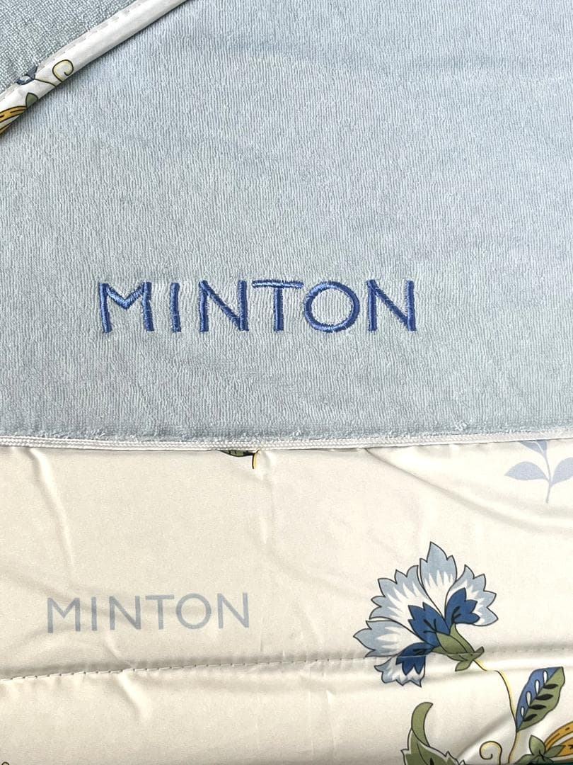 新品未使用 MINTON ミントン シルク混掛けふとん ハドンホール シングル