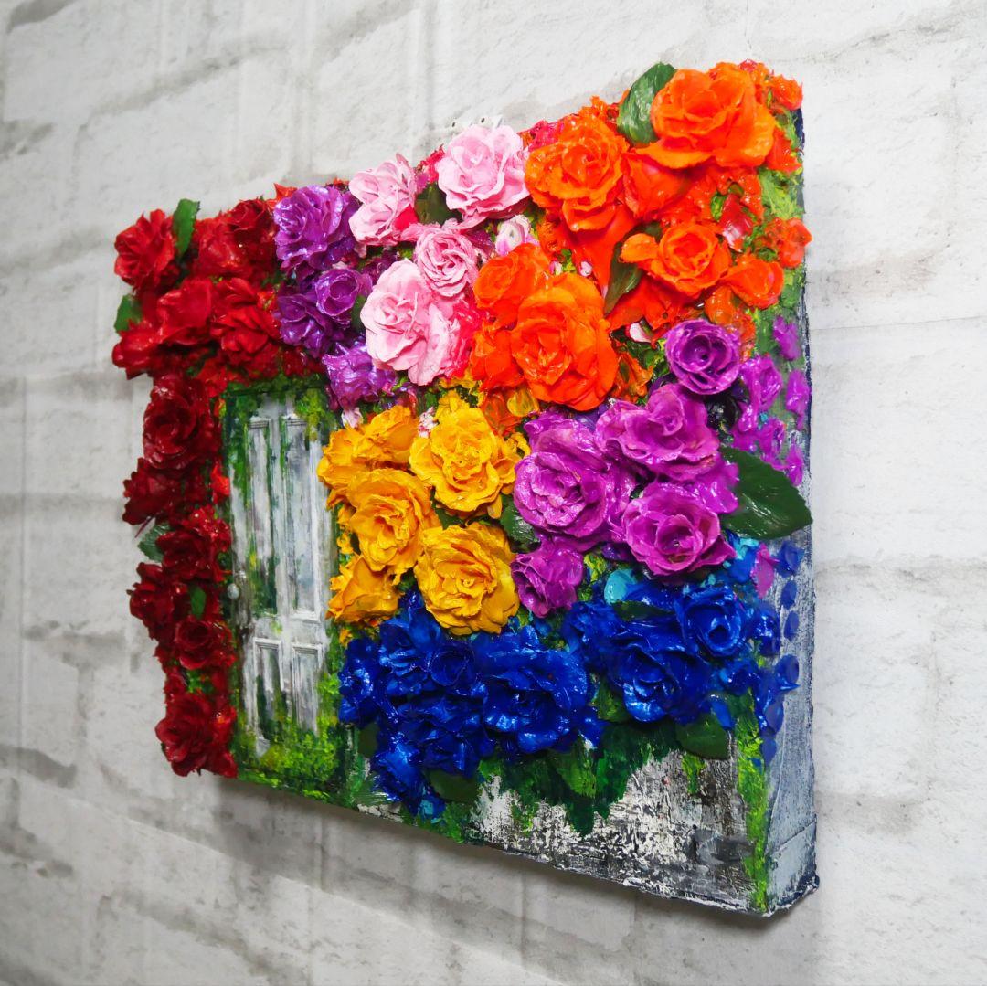 油絵 油彩 油彩画 絵画 絵【扉の先】