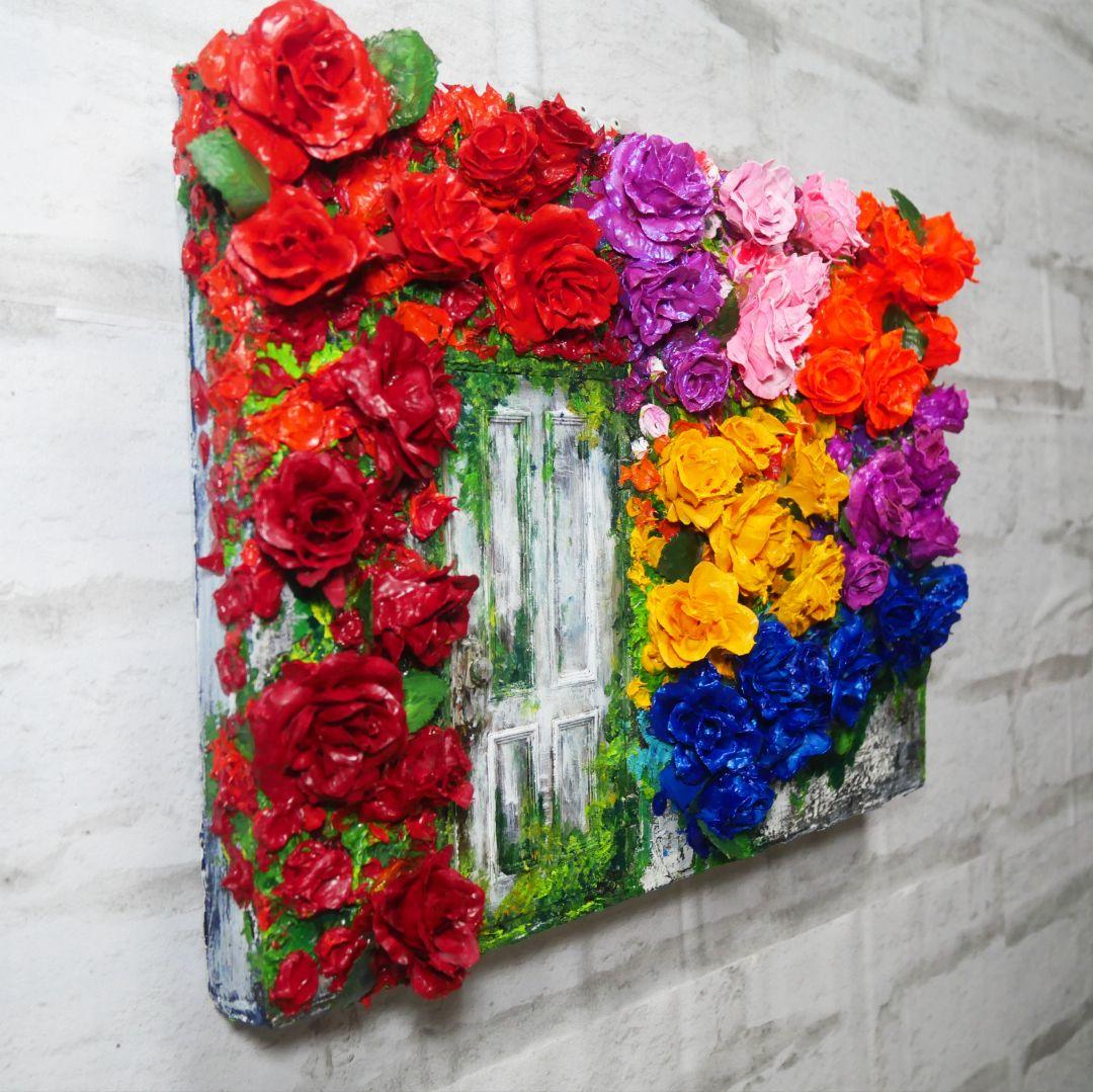 油絵 油彩 油彩画 絵画 絵【扉の先】