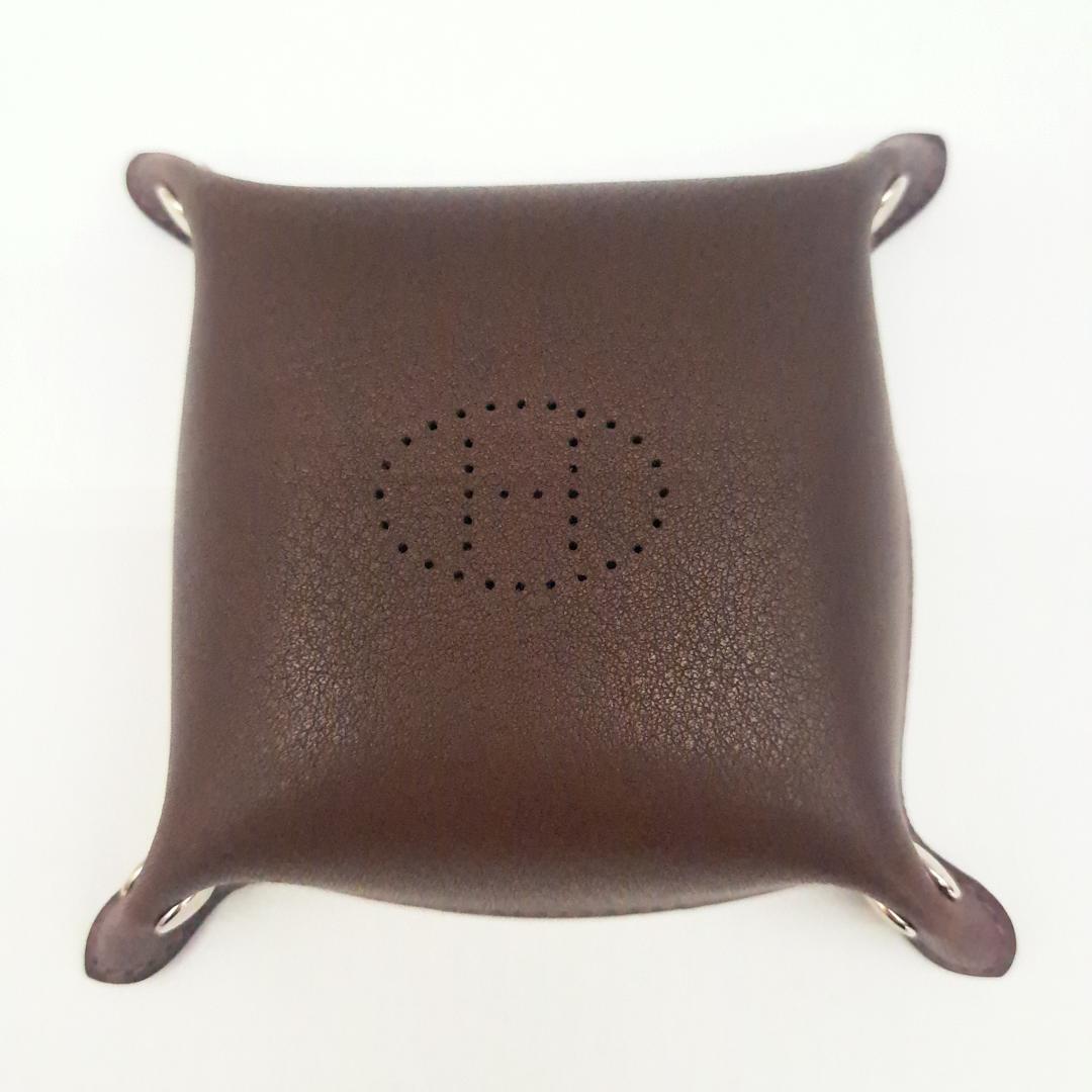 HERMES エルメス ヴィドポッシュ ミニ レザー Hエヴリン 小物入れ