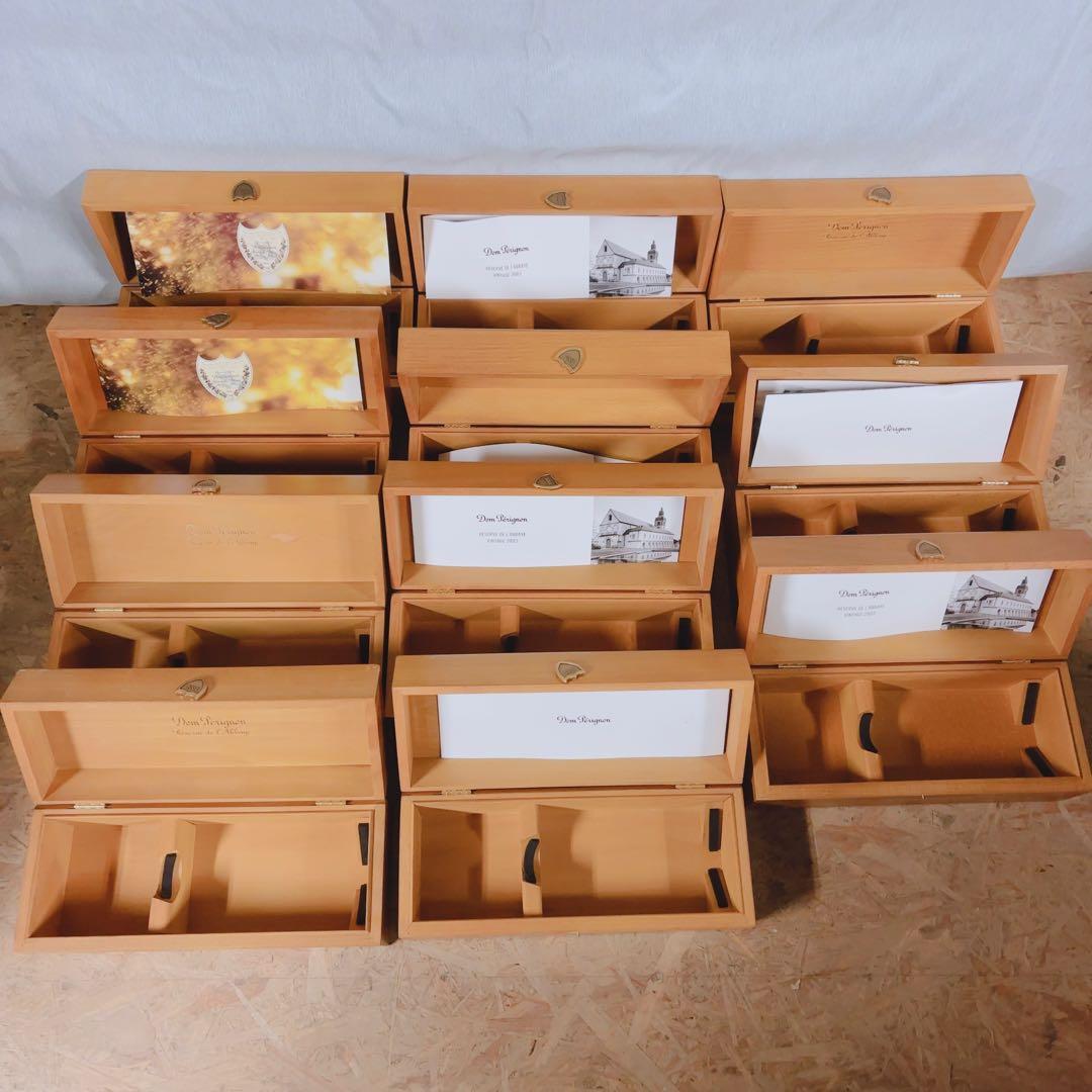 レア大量! ドンペリニヨン 空き箱 木箱 まとめ売り 収納や撮影用に★