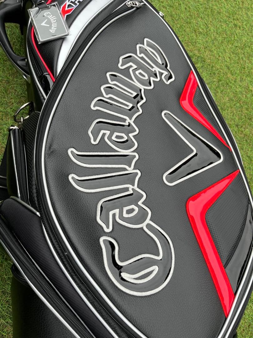 キャロウェイ Callawayゴルフバッグ 黒赤