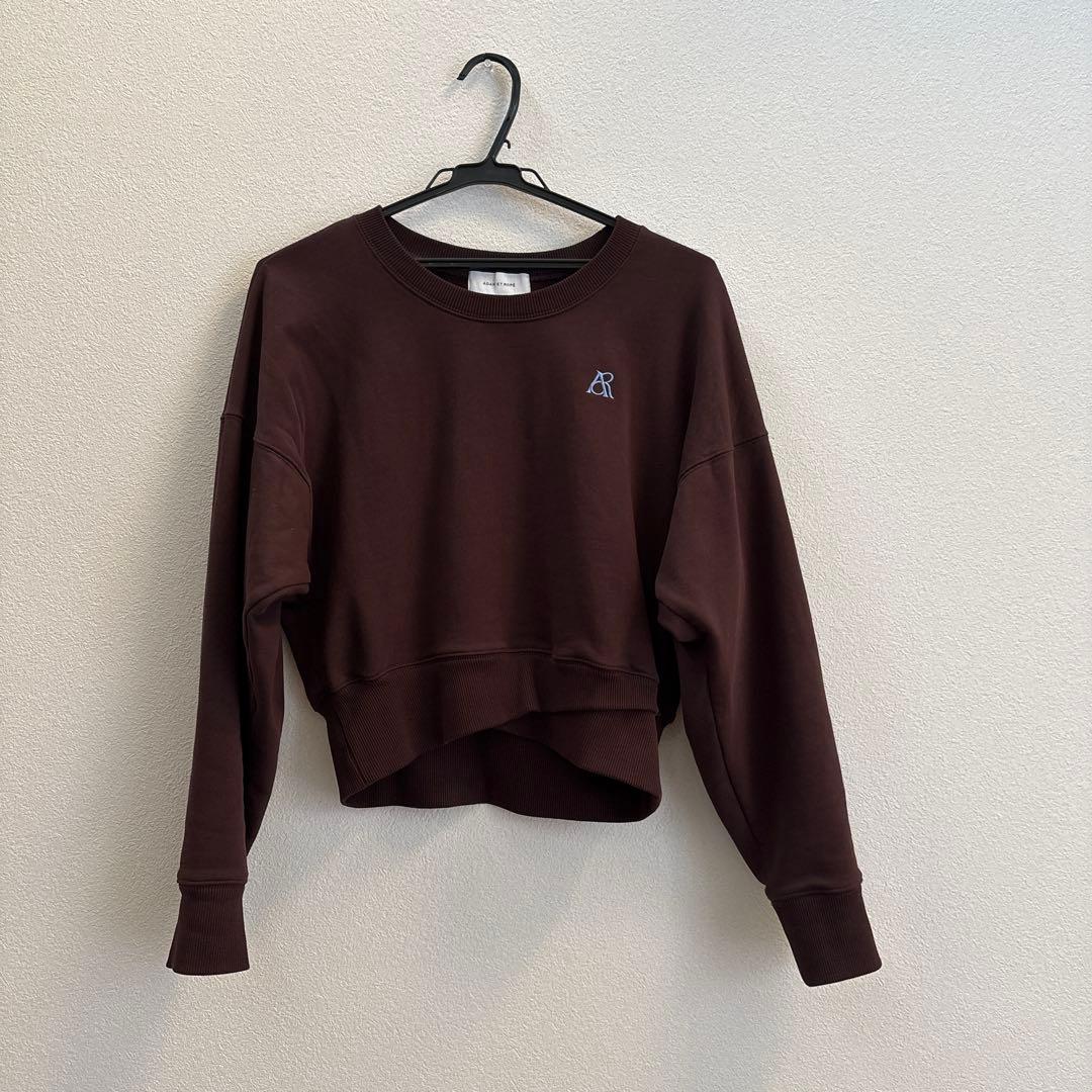 アダムエロペ　ブラウンスウェット