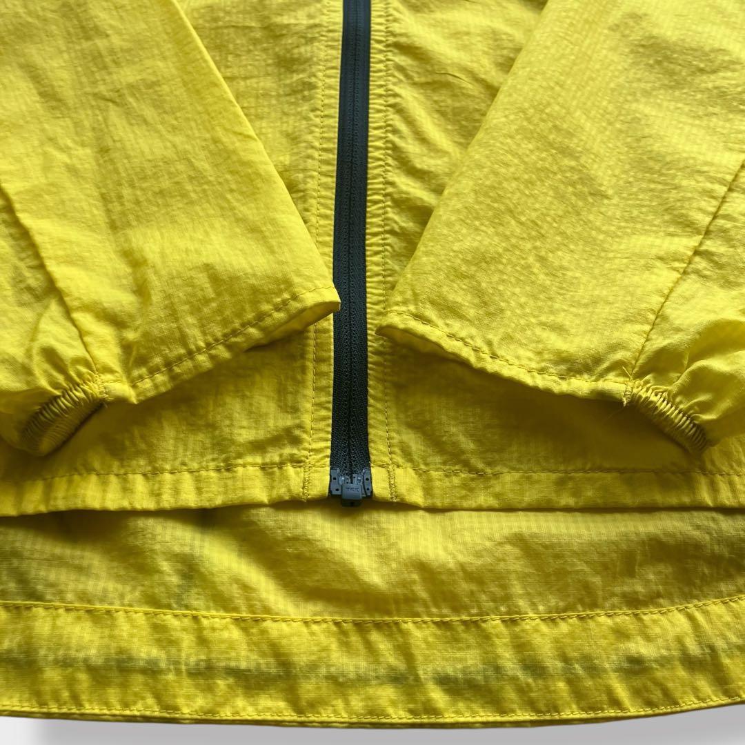 パタゴニアpatagoniaフーディニジャケットMイエローULハイクナイロン