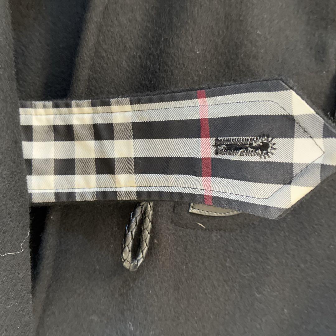 Burberry Black Label ダッフル L カシミヤ混 ノバチェック