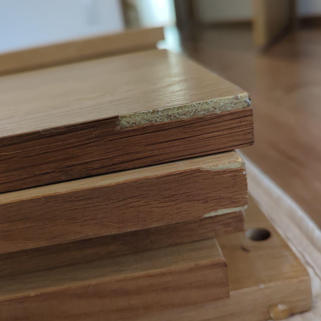 スタッキングシェルフ 4段×5列 オーク