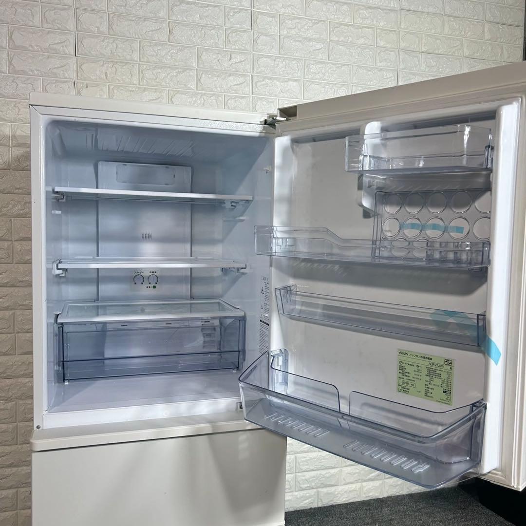 AQUA アクア 冷蔵庫 AQR-27J(W) 272L 家電 C062