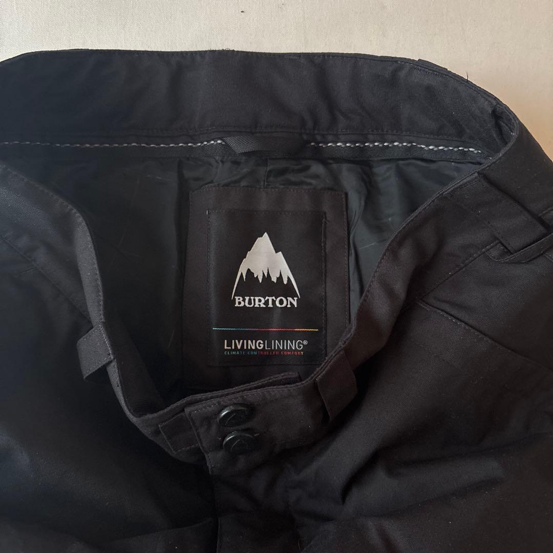 B239新品訳あり！Burton カーゴパンツ メンズ レギュラー 黒 Sスノボ