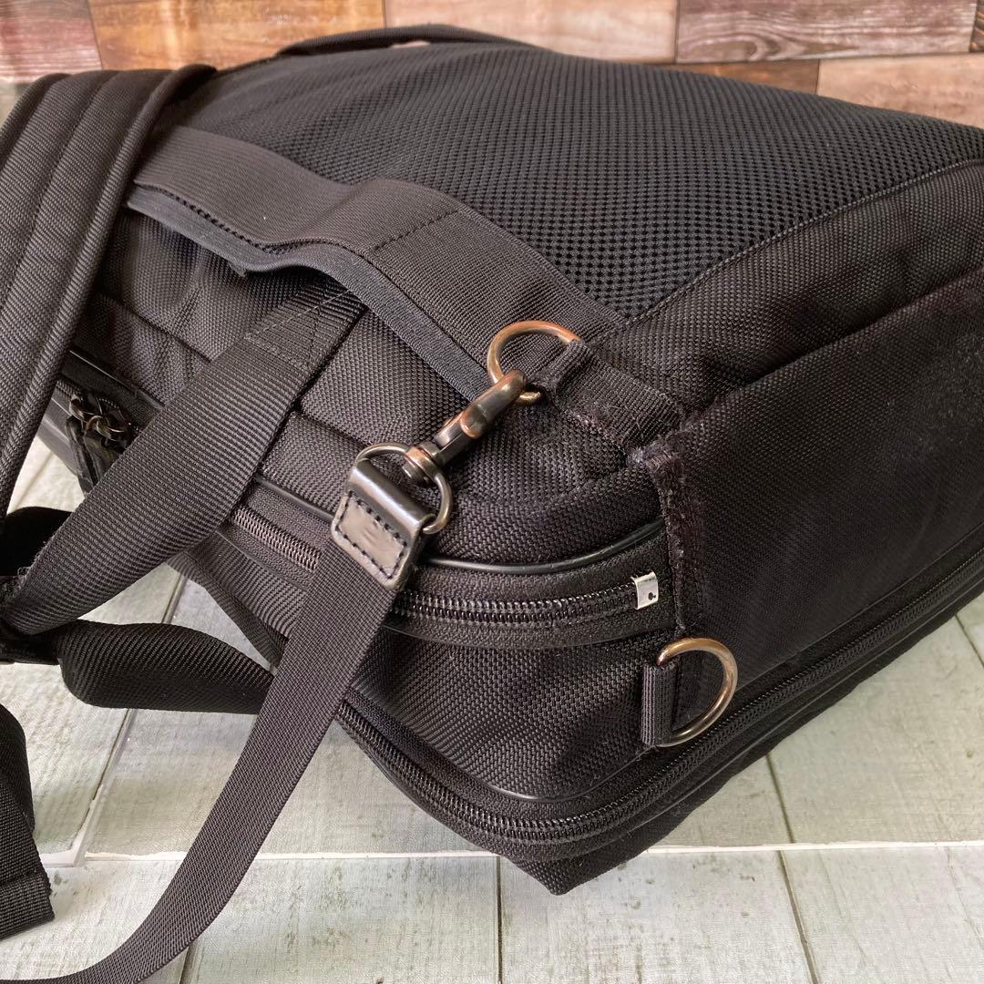 ポーター　吉田カバン　ビジネスバッグ　B4可　3way　ステージ　2層式　黒