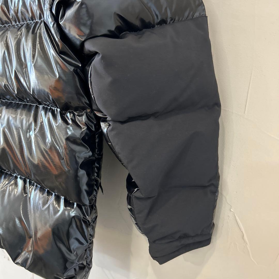 22AW ノースフェイスx シュプリームブラックダウンジャケット　コラボ