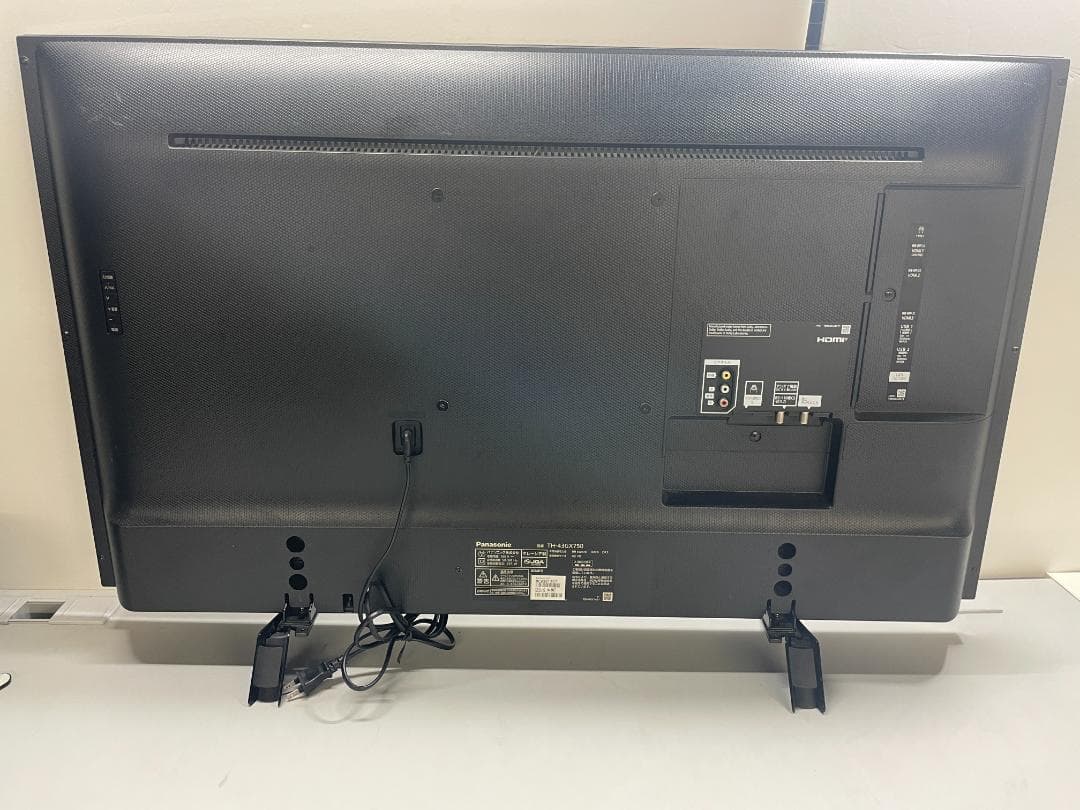 【完動品】Panasonicパナソニック TH-43GX750 液晶テレビ