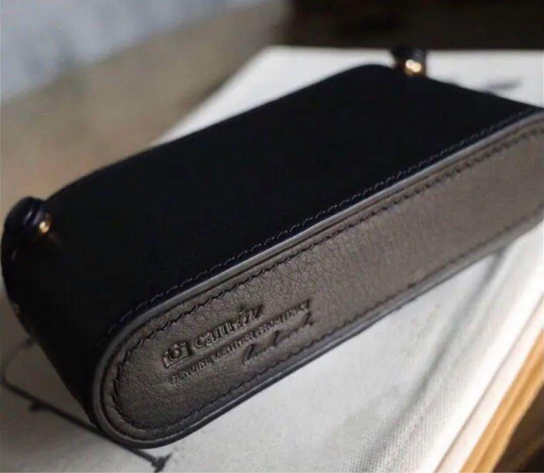 新品 本革カメラケース LEICA ライカ 3f/3c/Ⅲf/Ⅲc用 ブラック