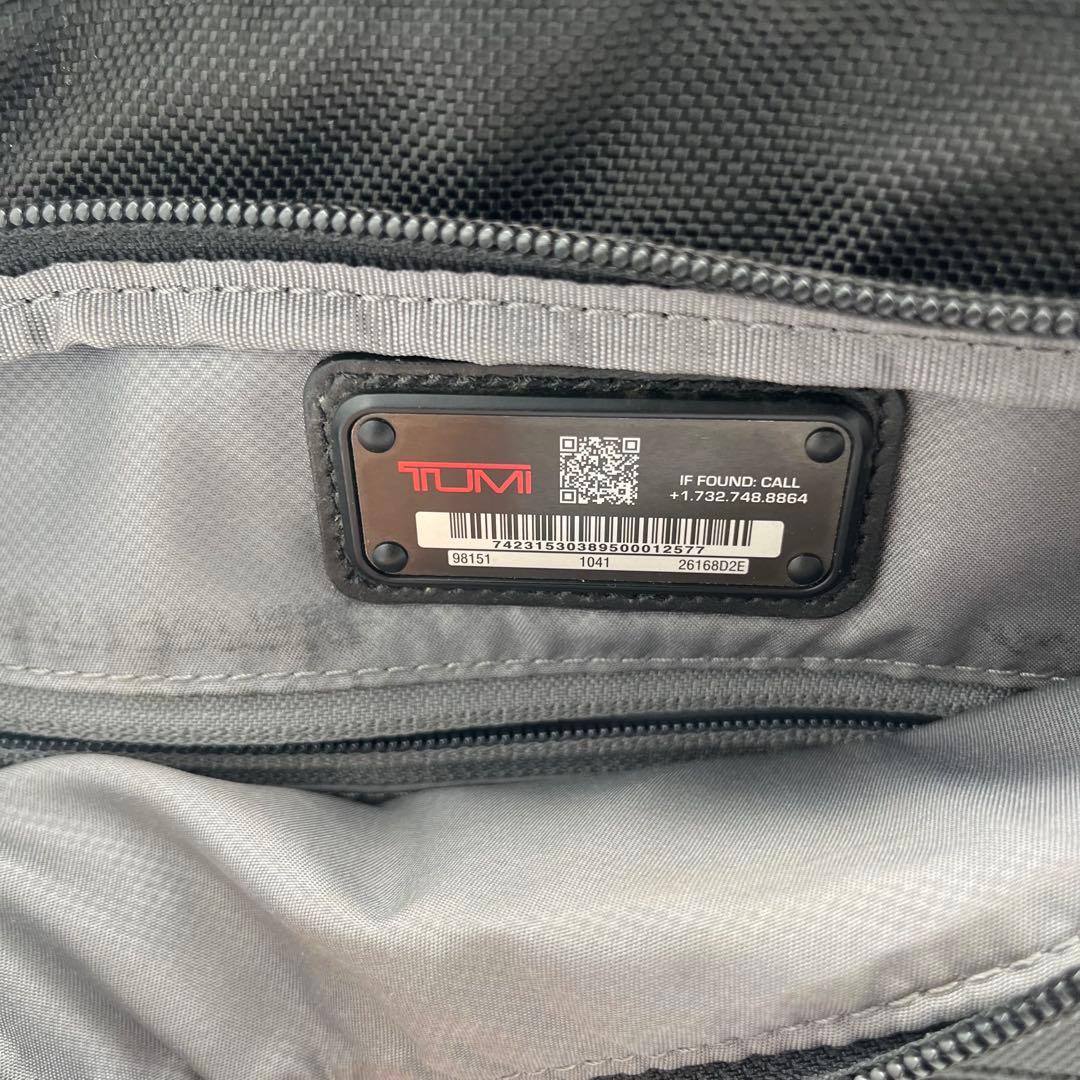 極美品 TUMI アルファ3 ビジネス トートバッグ A4 拡張26168D2E