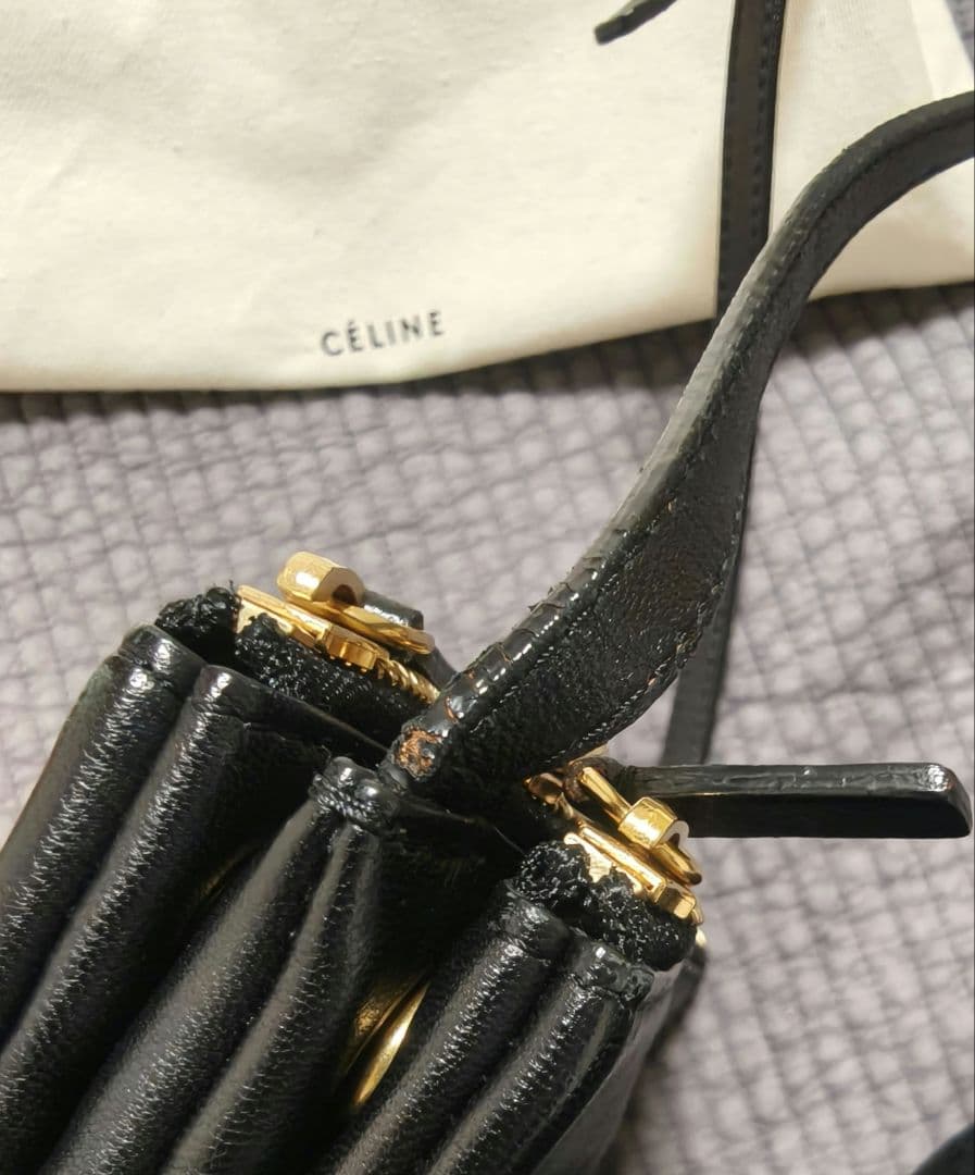 f*e様 CELINE セリーヌ トリオ スモール ショルダーバッグ