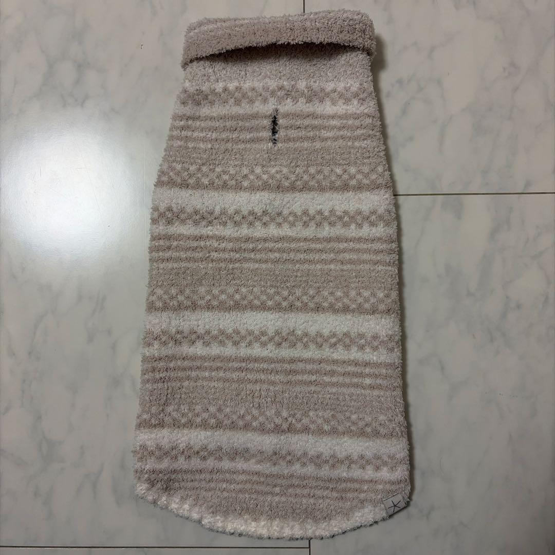 【新品未使用】Barefoot Dreams ペット ストライプ セーター M