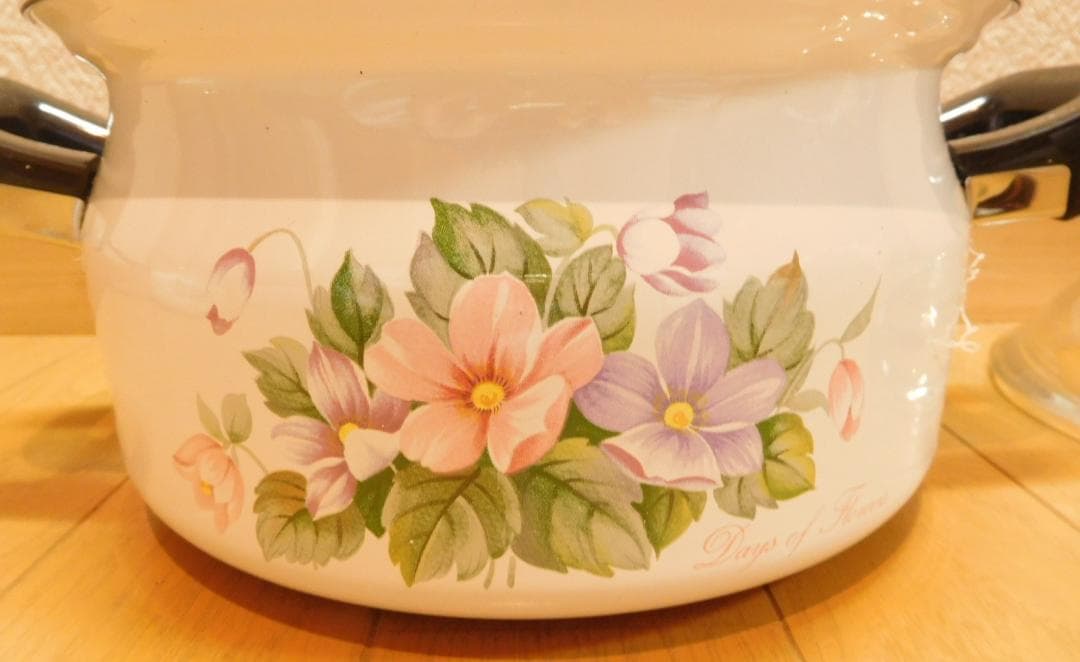 ホーロー鍋セット　象印　片手なべ、両手なべセット