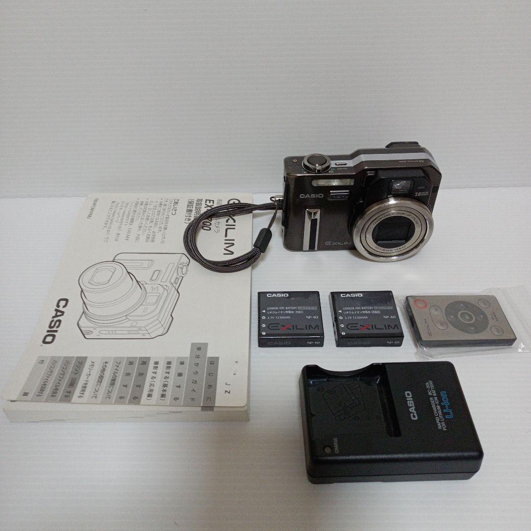 稀少【動作済品】CASIO カシオ EXILIM EX-P700 レトロコンデジ