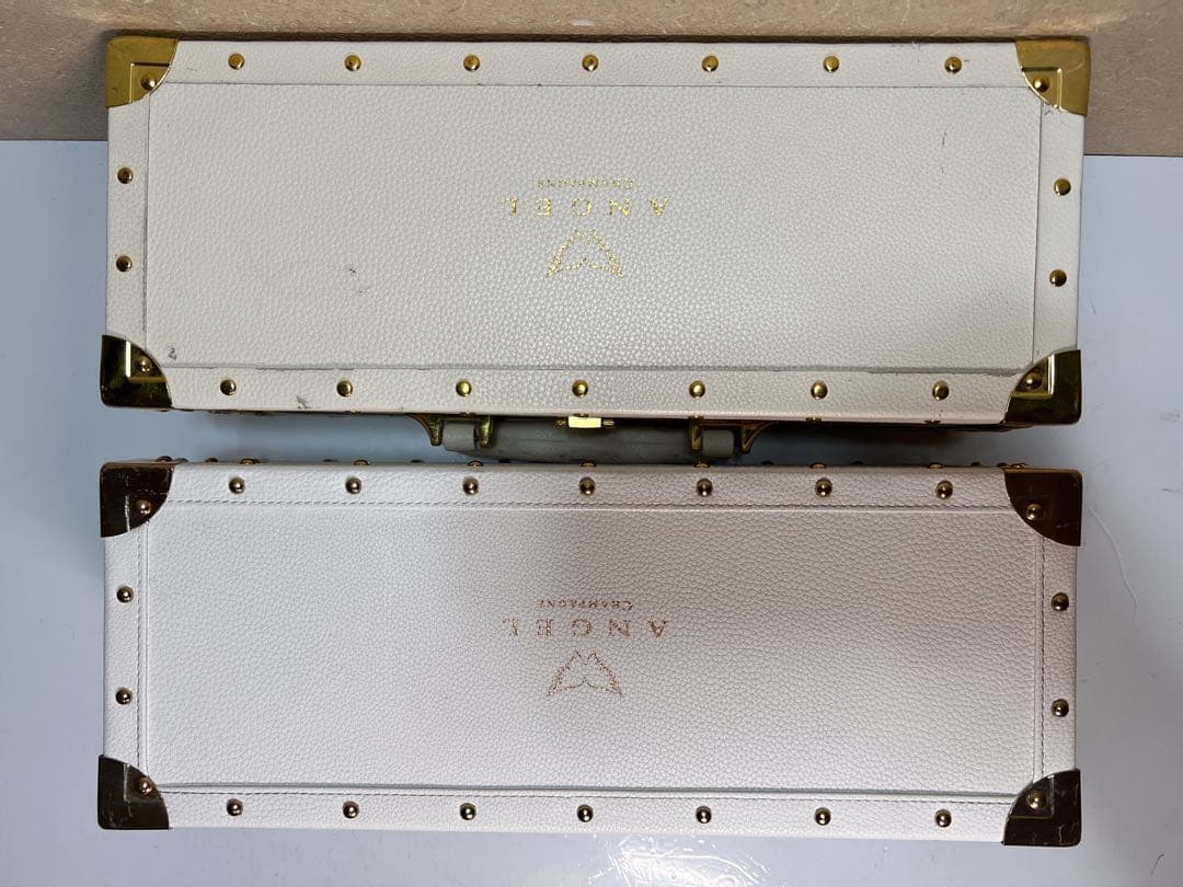 エンジェル シャンパン ロゼ 白と青 箱付き（2セット）