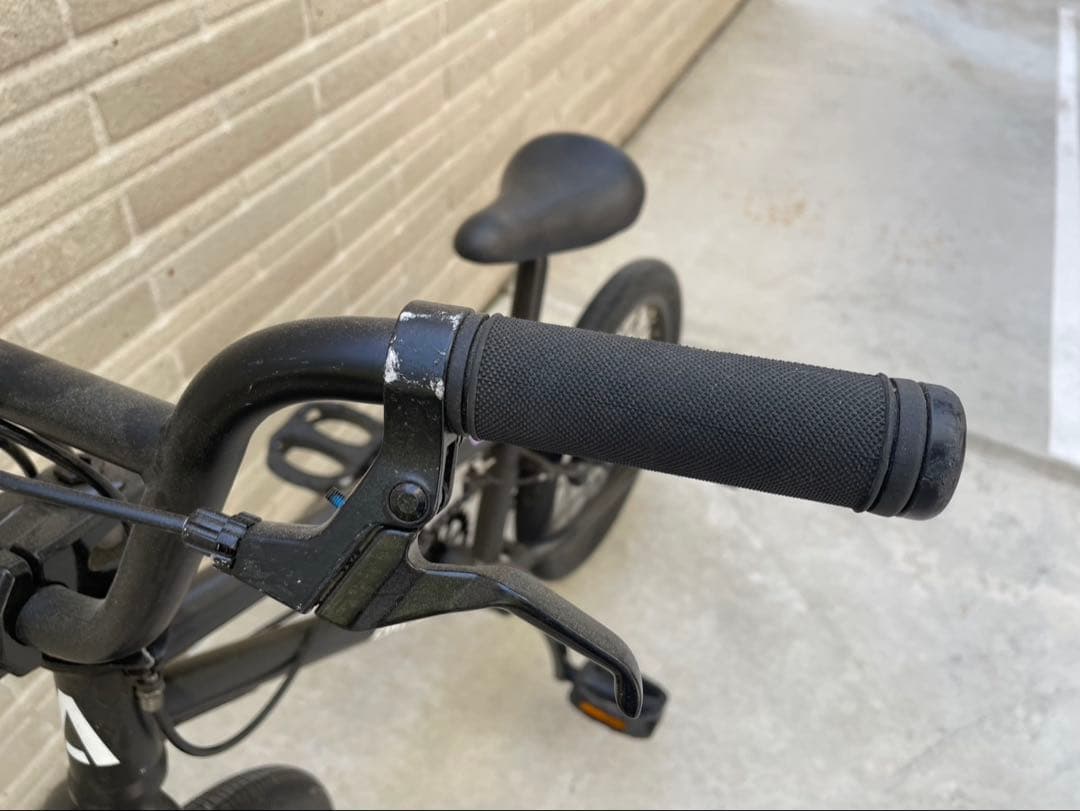 BMX 自転車 ブラック スチールフレーム16インチ