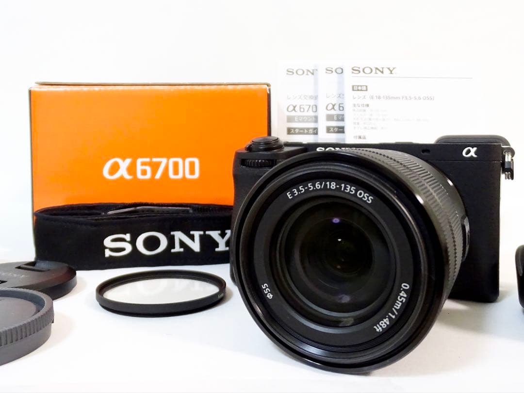 超美品 ◆ショット数:607回◆ SONY α6700 18-135mm 箱付き