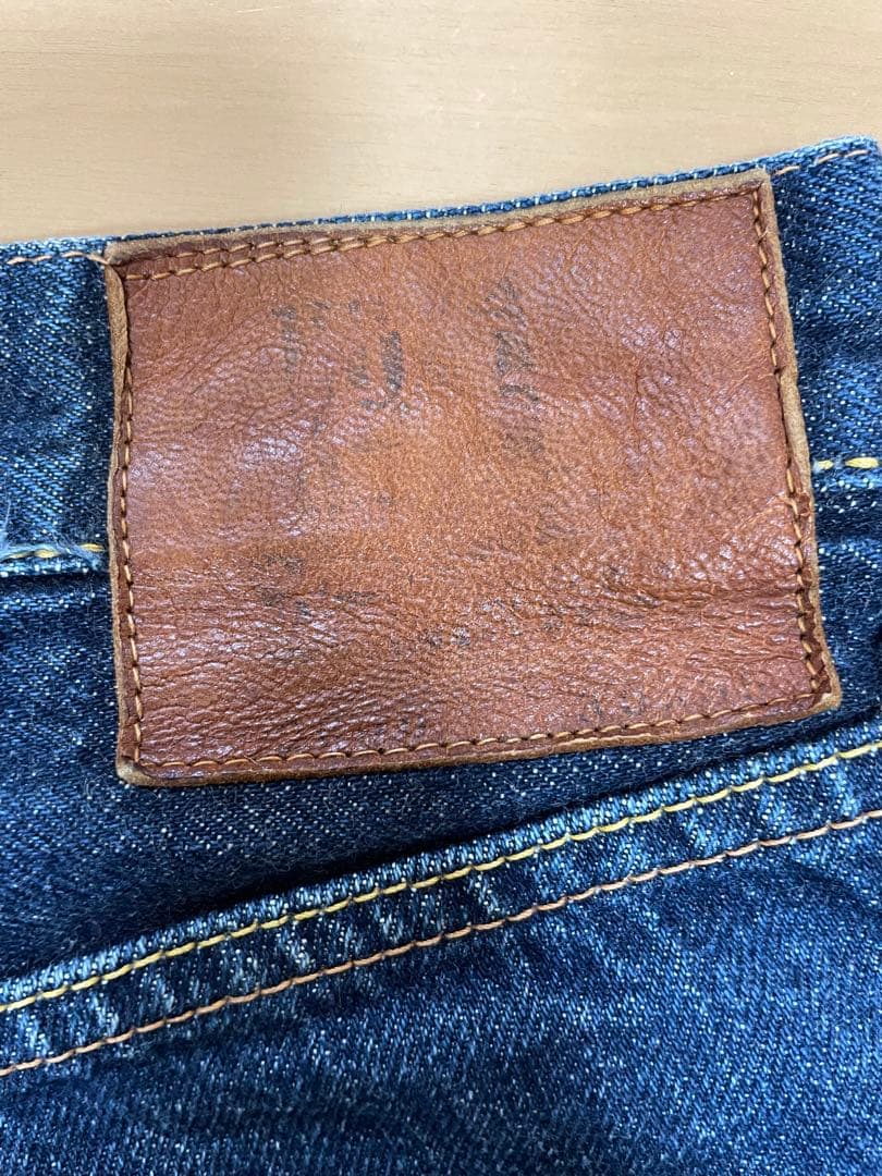 EVISU No.1 Lot.2000 W30×35 ホワイト大黒　日本製カモメ