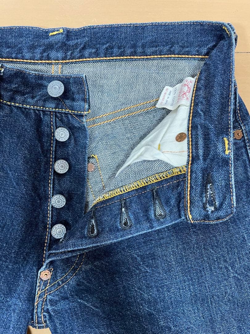 EVISU No.1 Lot.2000 W30×35 ホワイト大黒　日本製カモメ